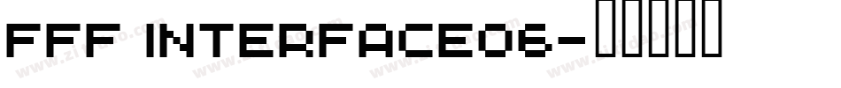 FFF Interface06字体转换